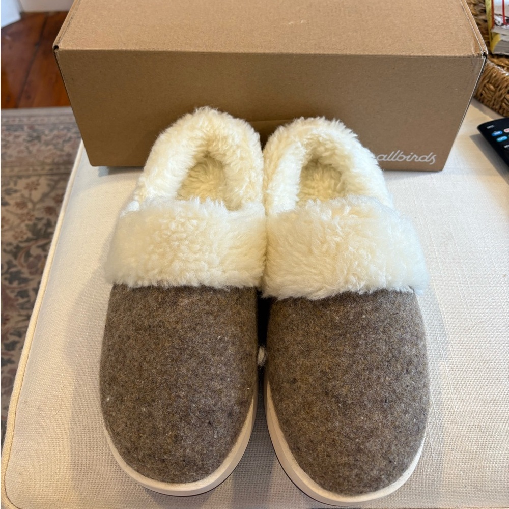 Allbirds Kiwi Slipper in Dark Camel